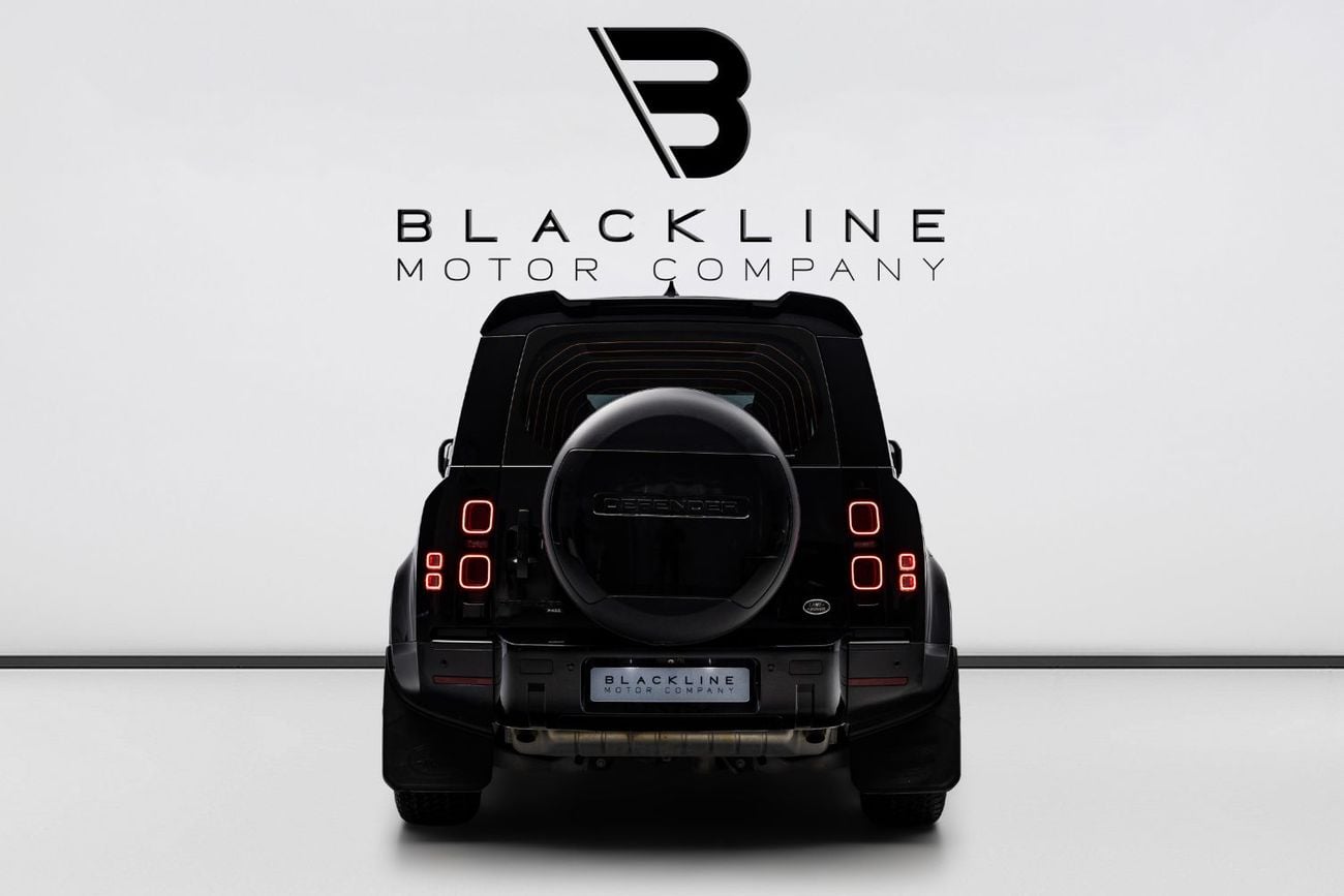 Land Rover Defender 110 HSE P400 BUY NOW, PAY 2027 | THE BLACKLINE STANDARD | 2028 Al Tayer Warranty, GCC