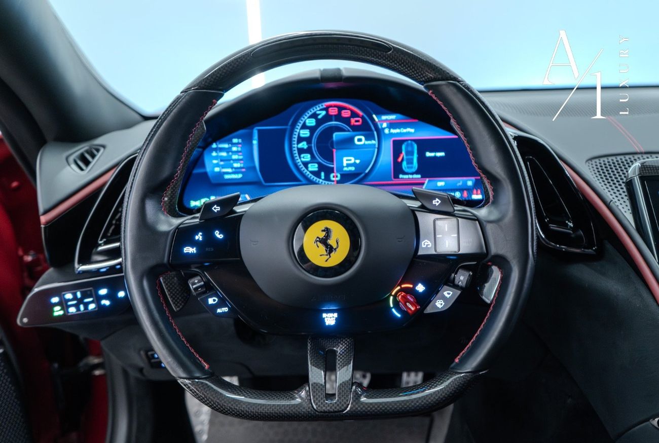 Ferrari Roma 2021 Ferrari Roma, With Warranty & Service Contract, Carbon Fibre Package, Excellent Condition, GCC 