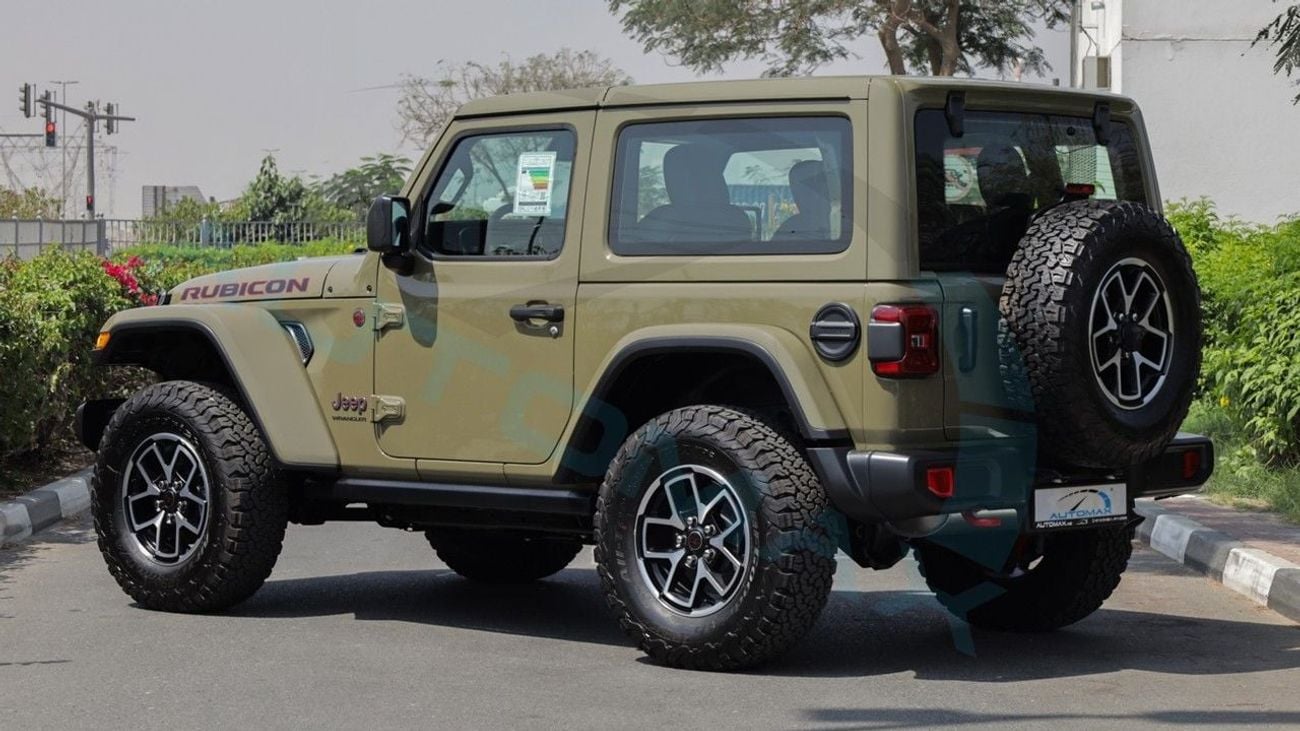 Jeep Wrangler Rubicon 2.0L Turbo 4x4 2025 GCC 0Km With 5Y Or 120K km Warranty & 3Y Service @Official Dealer