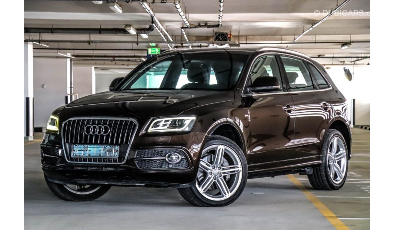 أودي Q5 Audi Q5 3.0L S-Line 2014 GCC under Warranty with Zero Down-Payment.