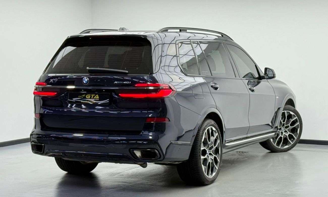 BMW X7 40i 3.0L 2024 BMW X7 xDrive40i M-Sport, 2028 BMW Warranty, Full BMW Service History, Low Km, GCC
