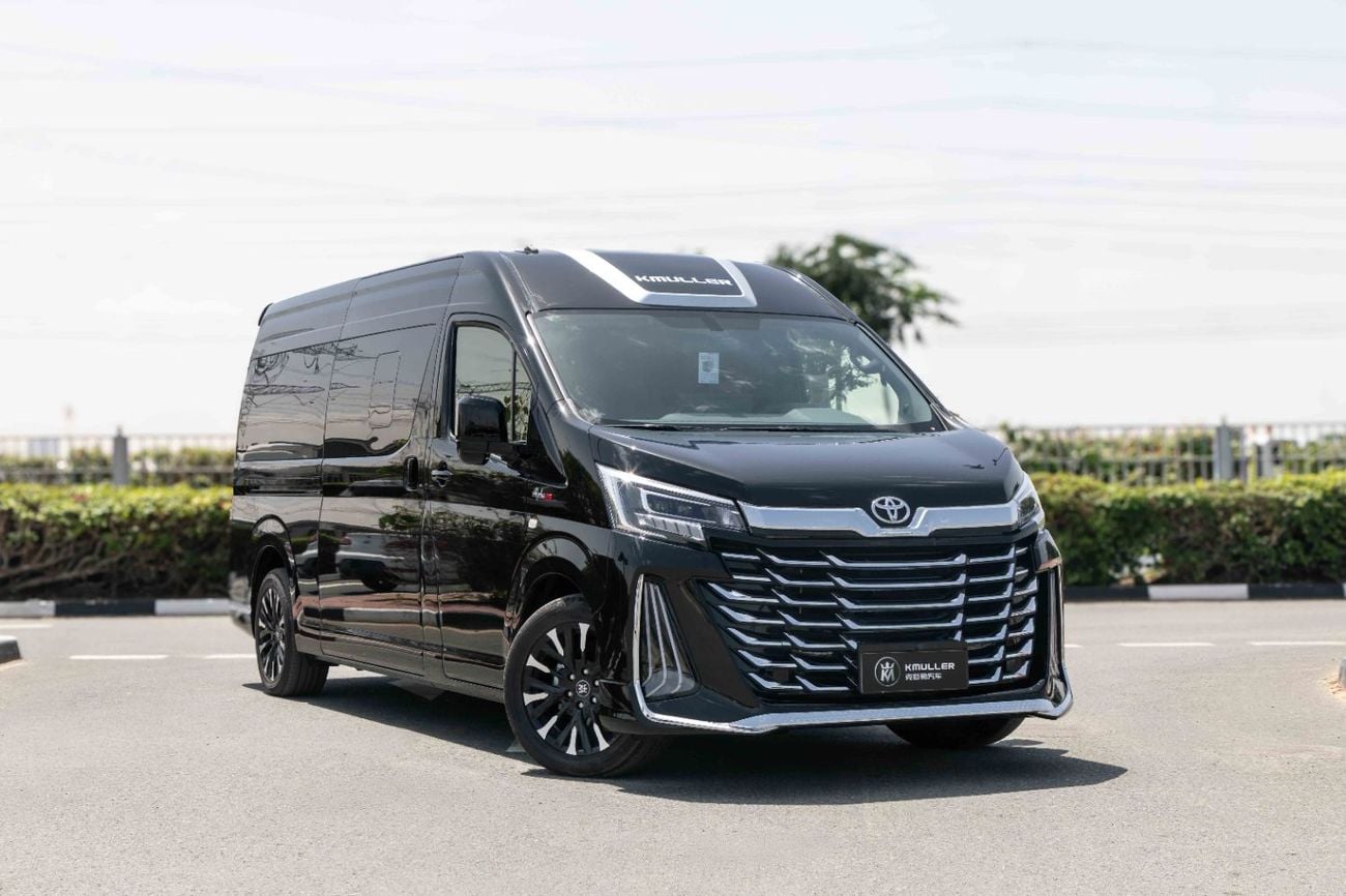 Toyota Hiace Alpha AL680 KMuller Edition 3.5L - Black Inside Brown | Export Only