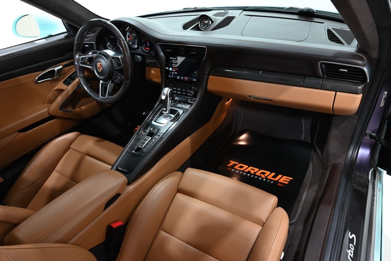 بورش 911 TURBO S 2017 Porsche 911 Turbo S, Service History, Excellent Condition, Clean Title