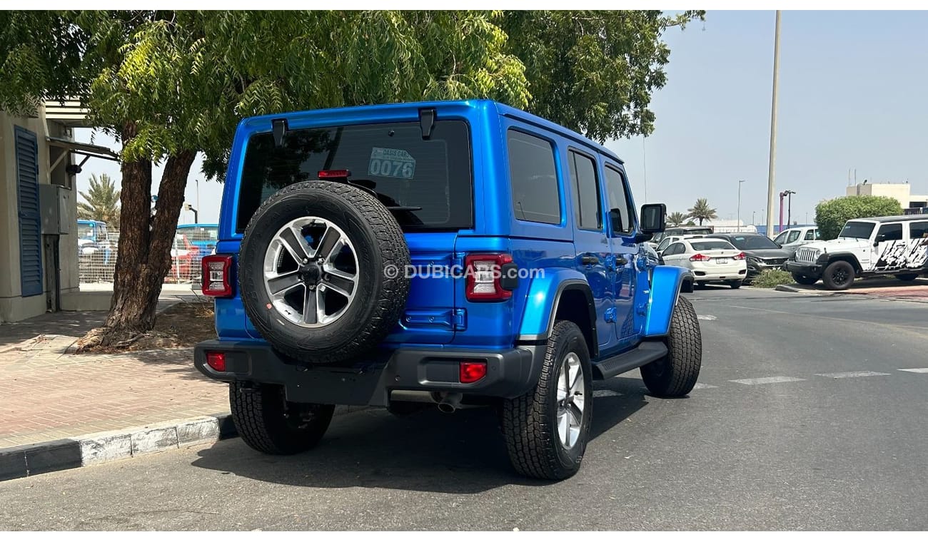 Jeep Wrangler Sahara 4 Doors 2022 For Export Brand New