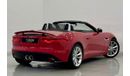 Jaguar F Type Std 2015 Jaguar F-Type, Full Service history, Warranty, GCC