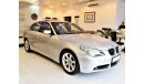 BMW 540i AMAZING BMW 540i ( 550i Emblem ) 2006 Model!! in Silver Color! GCC Specs