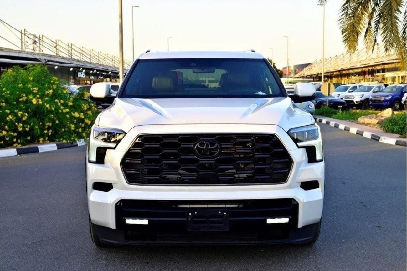 تويوتا سيكويا 2025 SEQUOIA PLATINUM I-FORCE HYBRID V6 3.5L 4WD 7-SEATER AT