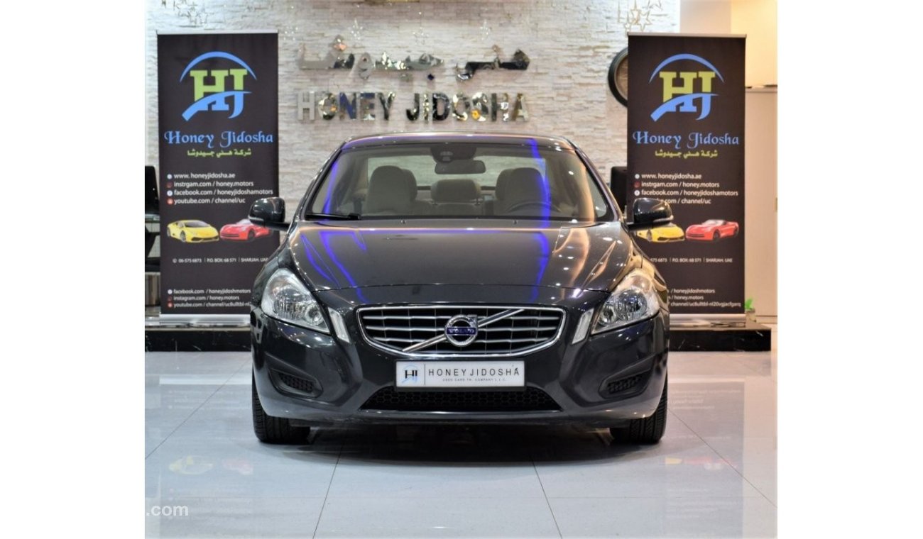 فولفو S60 EXCELLENT DEAL for our Volvo S60 T4 ( 2013 Model! ) in Dark Gray Color! GCC Specs