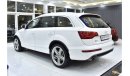 أودي Q7 EXCELLENT DEAL for our Audi Q7 S-Line 4.2L QUATTRO ( 2010 Model ) in White Color GCC Specs