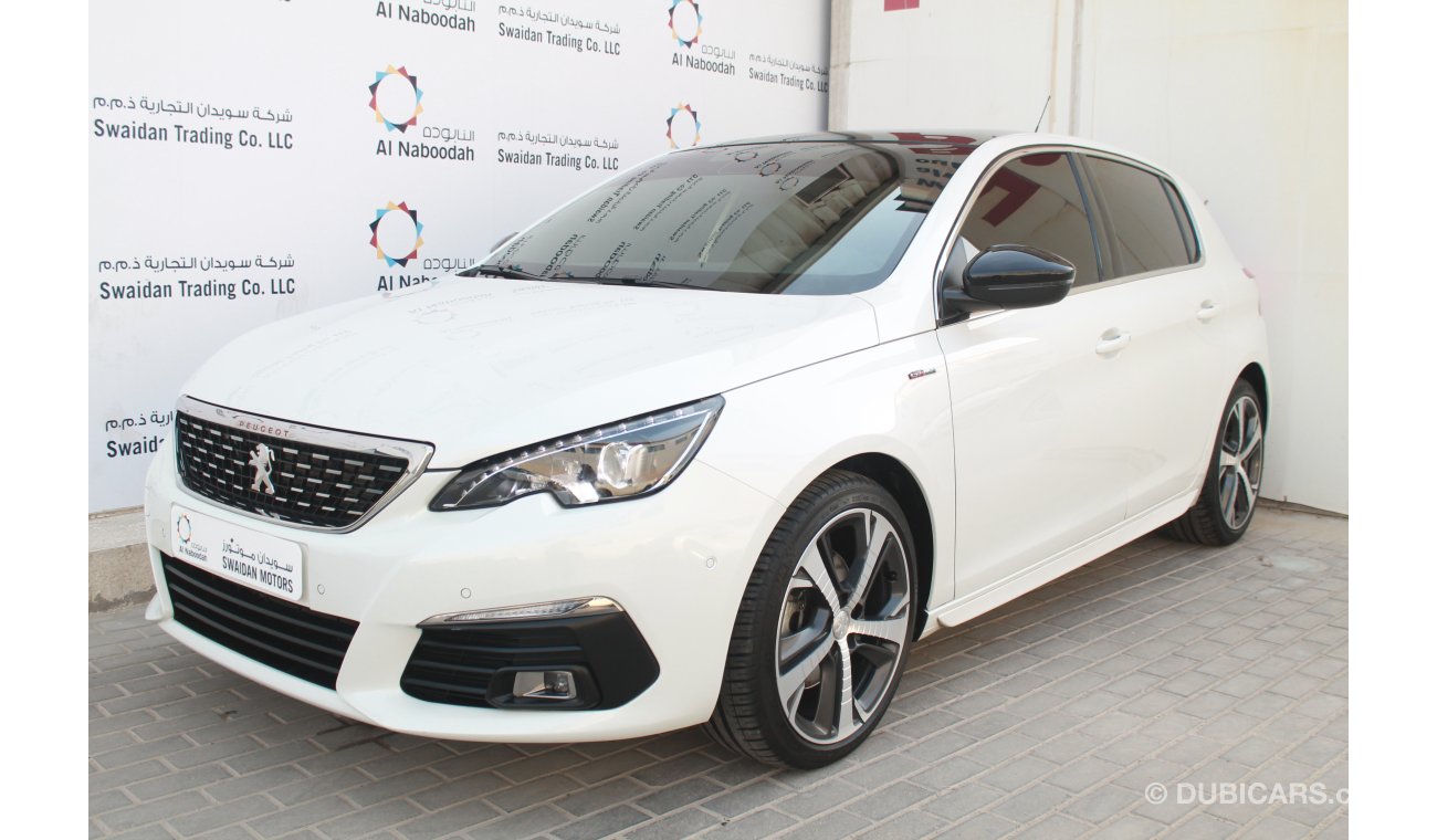 بيجو 308 1.6L GT LINE 2018 MODEL LOW MILEAGE