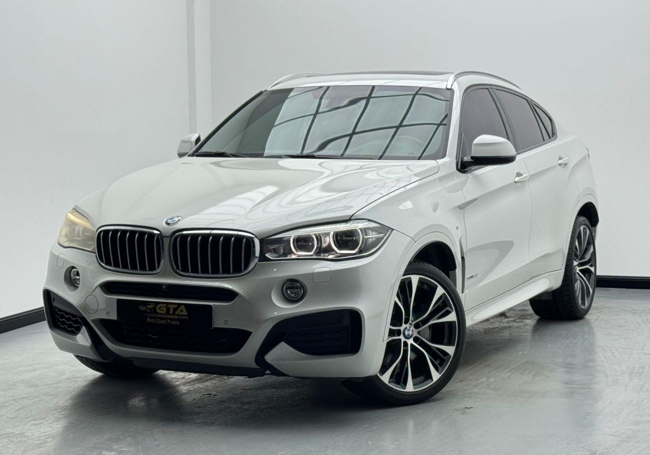 BMW X6 50i M Sport 4.4L 2018 BMW X6 xDrive50i M Sport, 2026 Agency Warranty & Service, Agency FSH, GCC