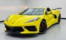 Chevrolet Corvette 2022 Chevrolet Corvette Stingray C8 3LT, 2027 Chevrolet Warranty, Chevrolet Service History, GCC