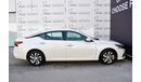 Nissan Altima AED 1039 PM 2.5L S 2020 GCC DEALER WARRANTY