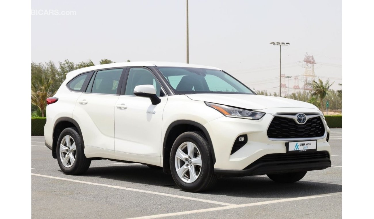 تويوتا هايلاندر 2020 | TOYOTA HIGHLANDER | HYBRID | SUV - 4CYL - 2.5L | GCC SPECS AND EXCELLENT CONDITION