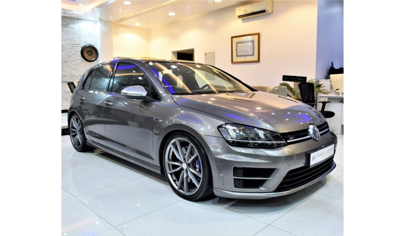 Volkswagen Golf THE MOST IN DEMAND HATCH BACK! Volkswagen Golf R 2015 Model!! in Grey Color! GCC Specs