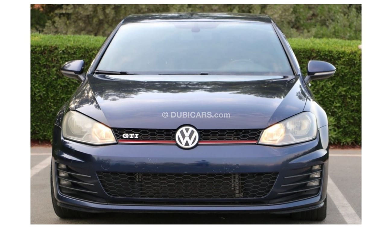 Volkswagen Golf VOLKSWAGEN GOLF GTI 2016 GCC FULL OPTION original paint perfect condition