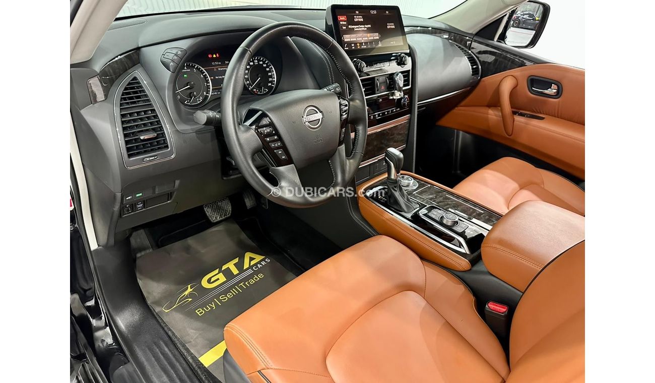 نيسان باترول 2022 Nissan Patrol LE T2 V8, April 2027 Nissan Warranty, April 2025 Nissan Service Pack, GCC