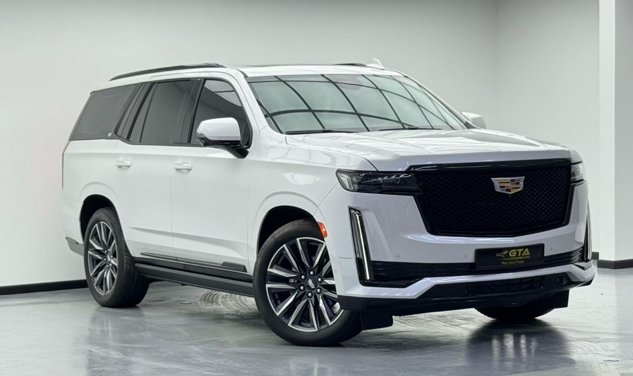 Cadillac Escalade Sport Platinum 6.2L 4WD 2023 Cadillac Escalade Sport, 2028 Cadillac Warranty + Service Pack, Fully L