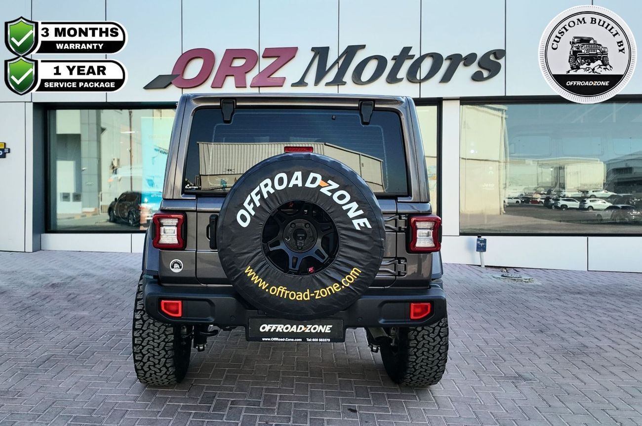 Jeep Wrangler Unlimited Sahara 3.6L / 3 Months ORZ Warranty and 1 Year ORZ Service Package Included