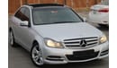 Mercedes-Benz C 200 Mercedes C200 2013 GCC Specefecation