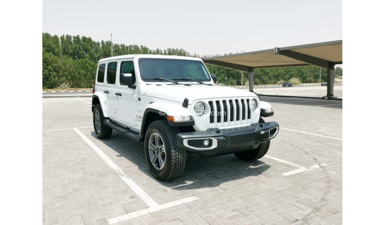 جيب رانجلر Jeep Wrangler Sahara - 2023- White