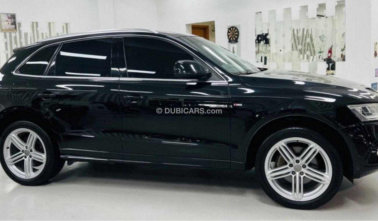 Audi Q5 S-Line GCC .. FSH .. V6 .. S line .. Perfect Condition .. Top Range .