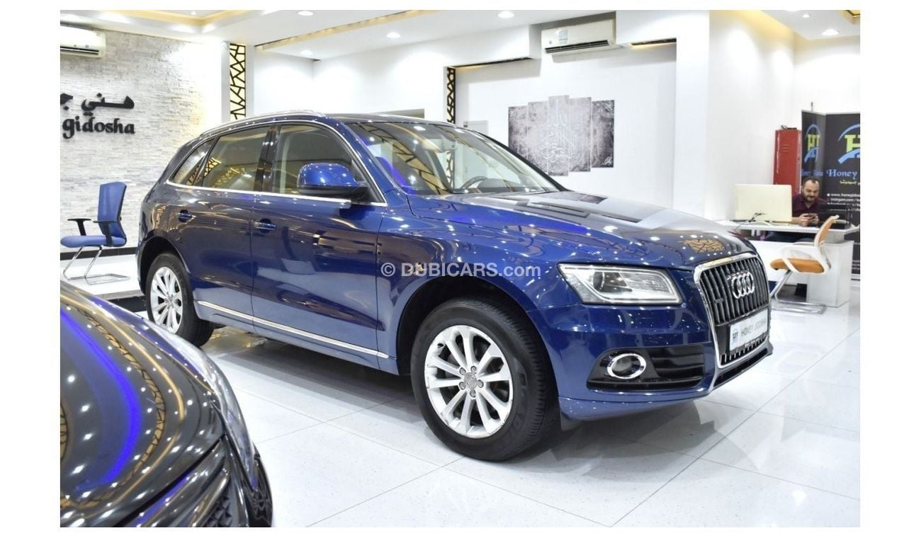 Audi Q5 EXCELLENT DEAL for our Audi Q5 2.0t Quattro ( 2014 Model ) in Blue Color GCC Specs