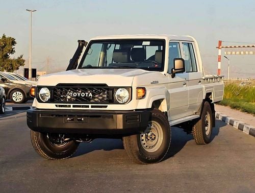تويوتا لاند كروزر بيك آب / DOUBLE CABIN / 4.2L V6 DIESEL M/T / LEATHER SEATS / DIFFLOCK , SNORKEL / 4WD (CODE # 68084)