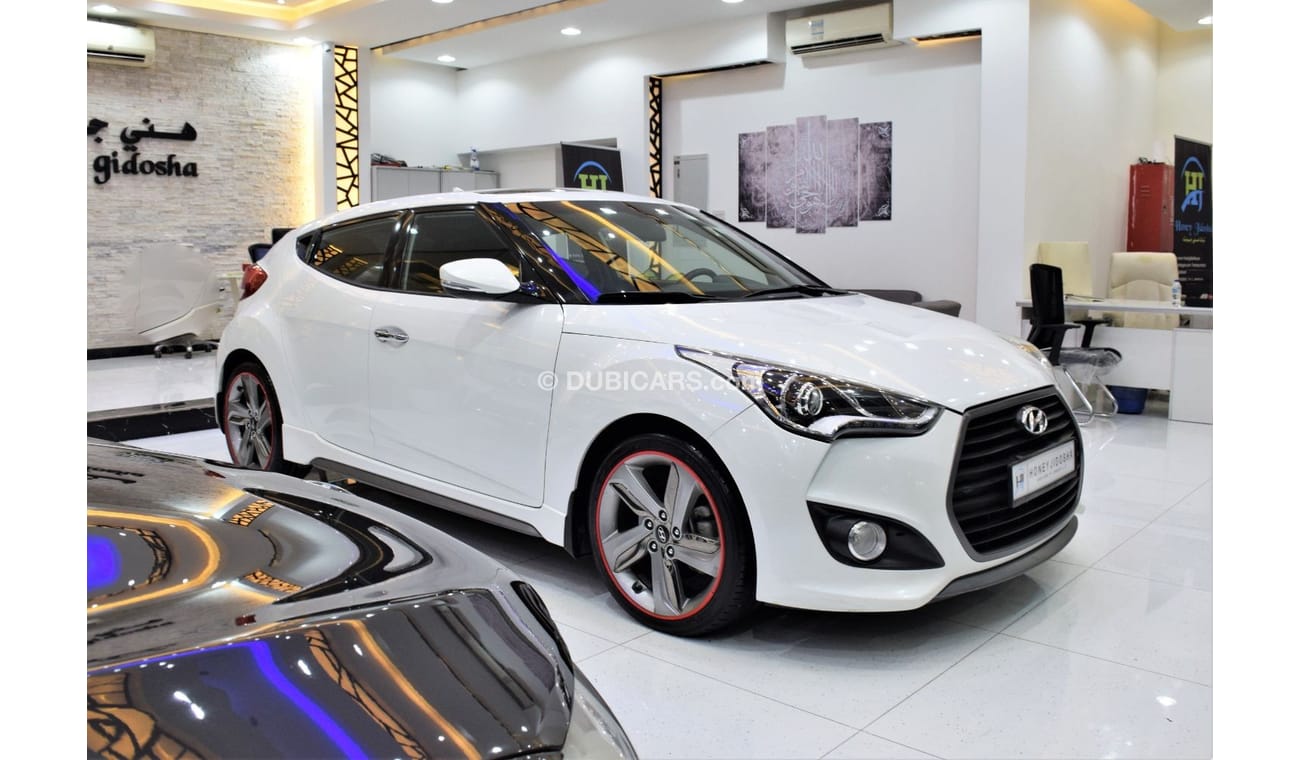 Hyundai Veloster Turbo EXCELLENT DEAL for our Hyundai Veloster TURBO ( 2016 Model! ) in White Color! GCC Specs