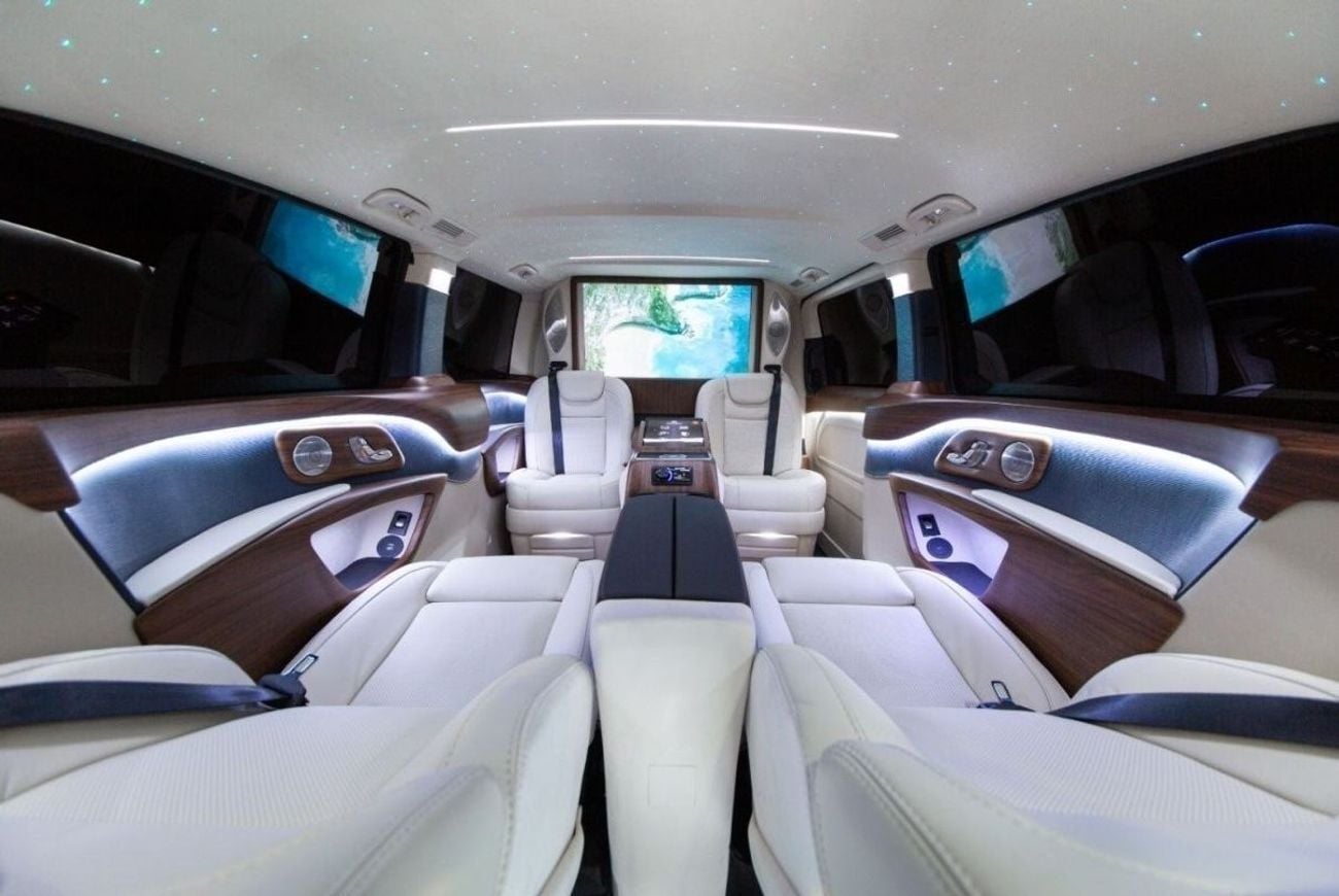 Mercedes Benz V300 AVANTGARDE ERTEX LUXURY CAR DESIGN CO. BLUE PRADA SAILOR EDITION
