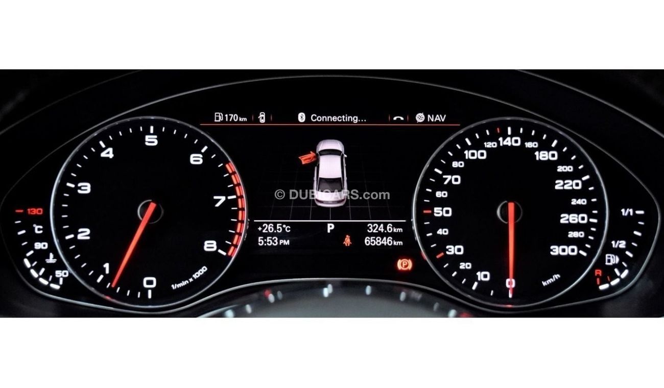 Audi A6 EXCELLENT DEAL for our Audi A6 S-Line 50TFSi QUATTRO ( 2015 Model ) in Brown / Beige Color GCC Specs