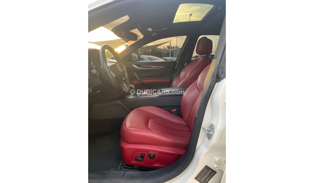 Maserati Ghibli Mazerati ghibli 2017GCC full option perfect condition