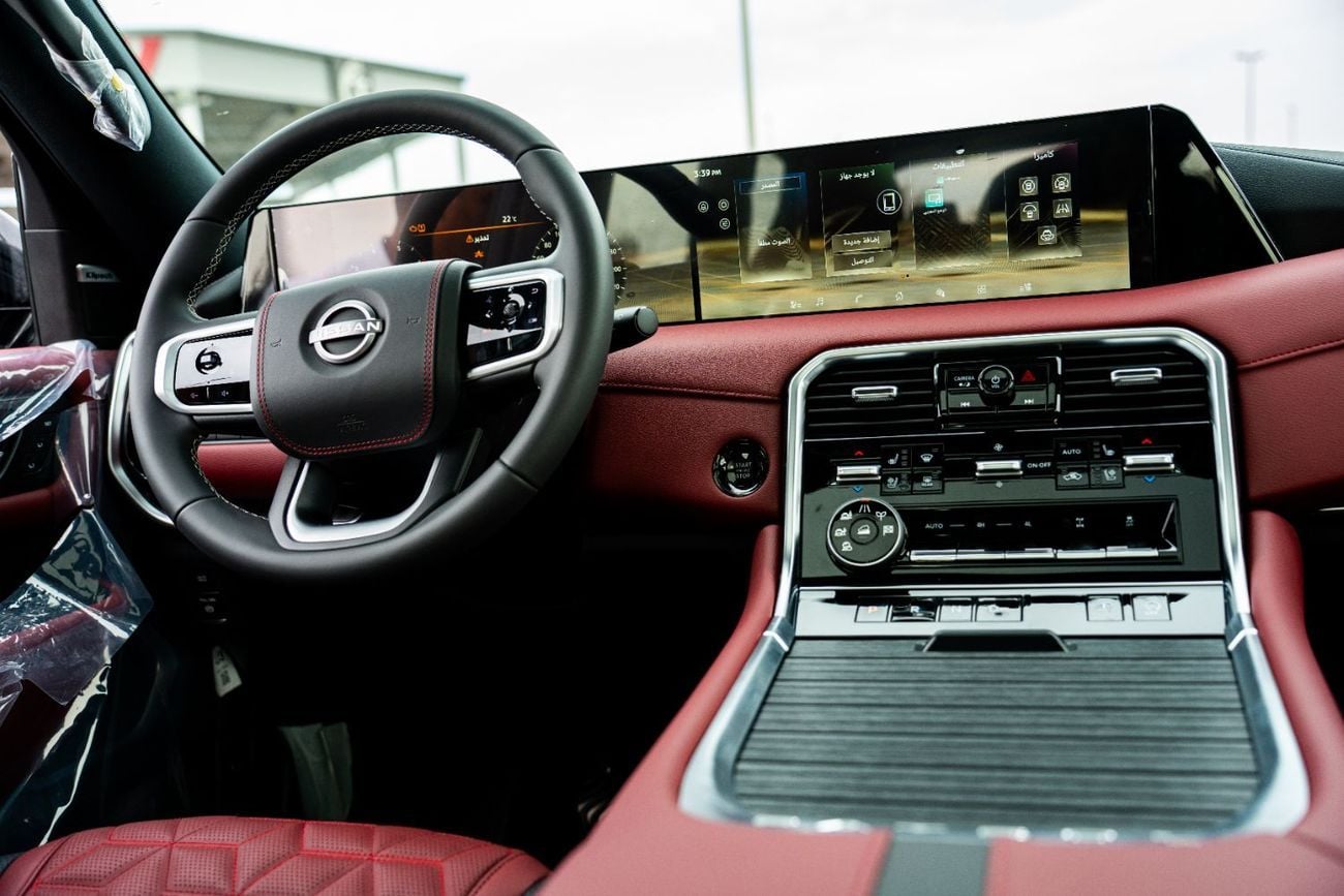 Nissan Patrol Nissan Patrol Platinum 2026    3.5  L White roof black