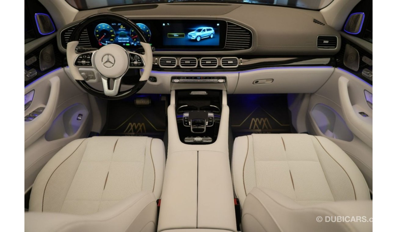 Mercedes-Benz GLS 600 GLS 600 ✔Crystal White Interior ✔Obsidian Black / Rubellite Red Exterior