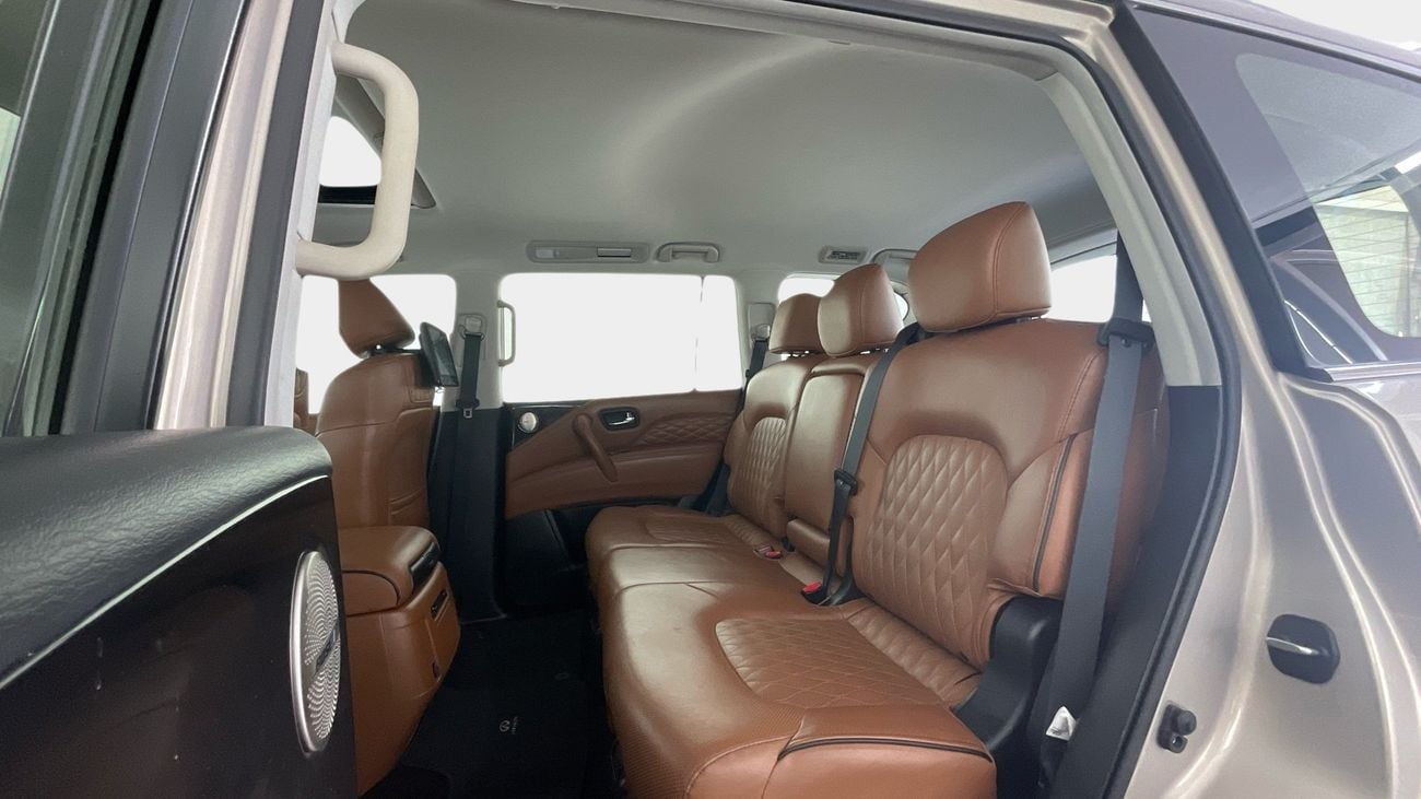 إنفينيتي QX80 5.6 SENSORY AUTO 4WD 8 SEATS | شامل الضمان | 0 ﺪﻔﻋﺓ ﺃﻮﻟﻯ