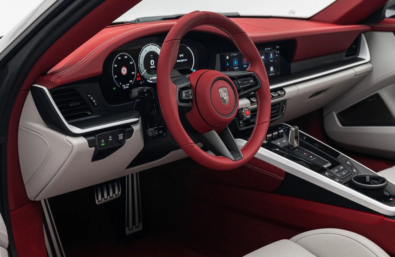 Porsche 911 3.7L F6 Turbocharged Engine + T-Hybrid