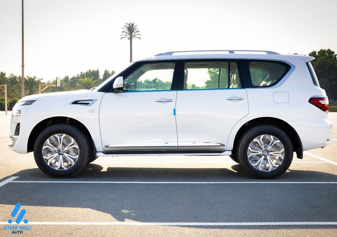 Nissan Patrol LE Titanium 5.6L / Warrior V8 / 7 4WD A/T Petrol / The Best Luxury SUV - GCC - Book Now