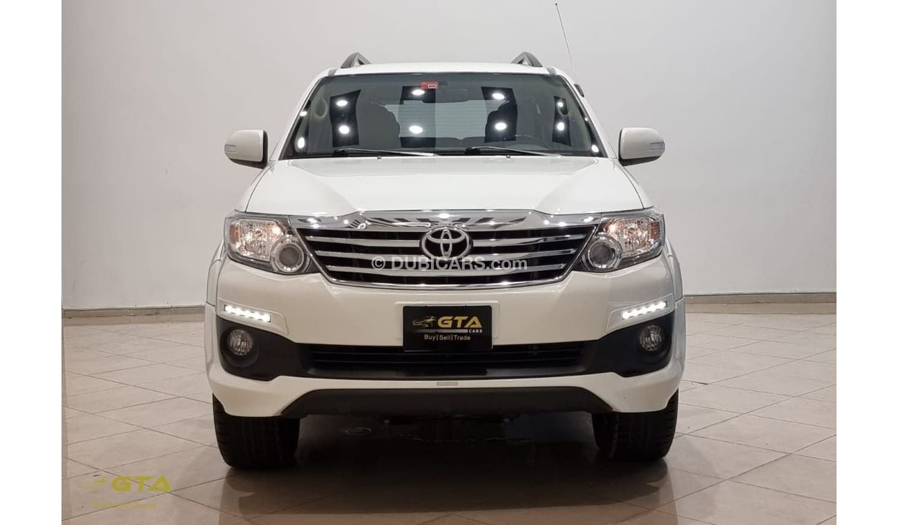 تويوتا فورتونر 2015 Toyota Fortuner 4.0 V6 TRD, Warranty, Service History, Low KMs, GCC