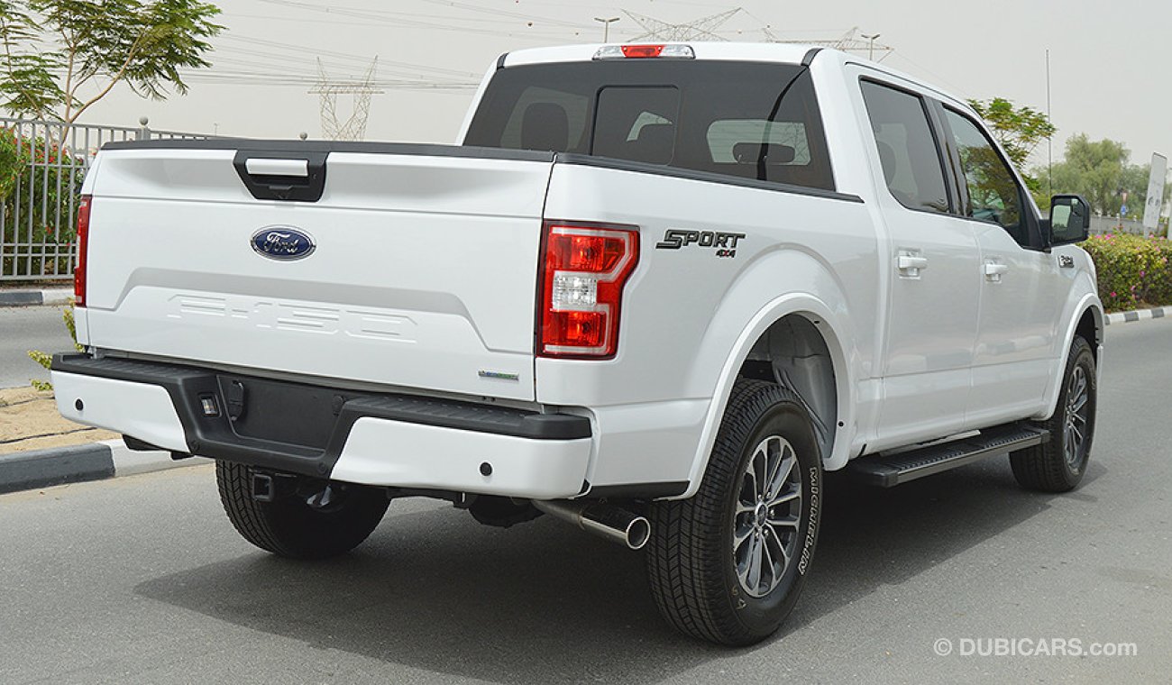 Ford F-150 XLT 2018, V6 GCC 4X4, 0km with 3 Years or 100K km Warranty and 60K km Service at Al Tayer