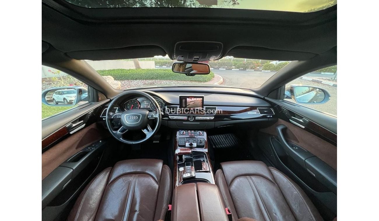 Audi A8 AUDI A8 L 4.0 TFSI QUATTRO GCC 2014 FULL OPTIONS TOP OF RANGE DEALER WARRANTY