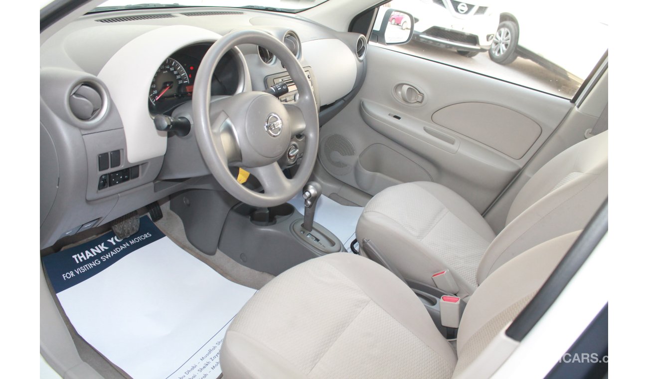 Nissan Micra 1.5L SV 2015 MODEL WITH GCC SPECS