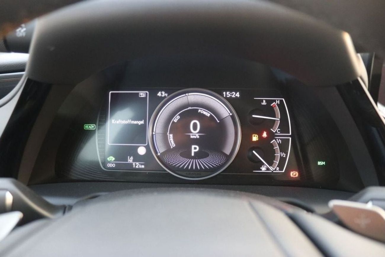 لكزس ES 300 2.5L HYBRID, PUSH START, ELECTRIC SEAT, LEATHER SEAT, FWD, 4 DOORS, RADAR,LANE ASSIST, MODEL 2023 FO