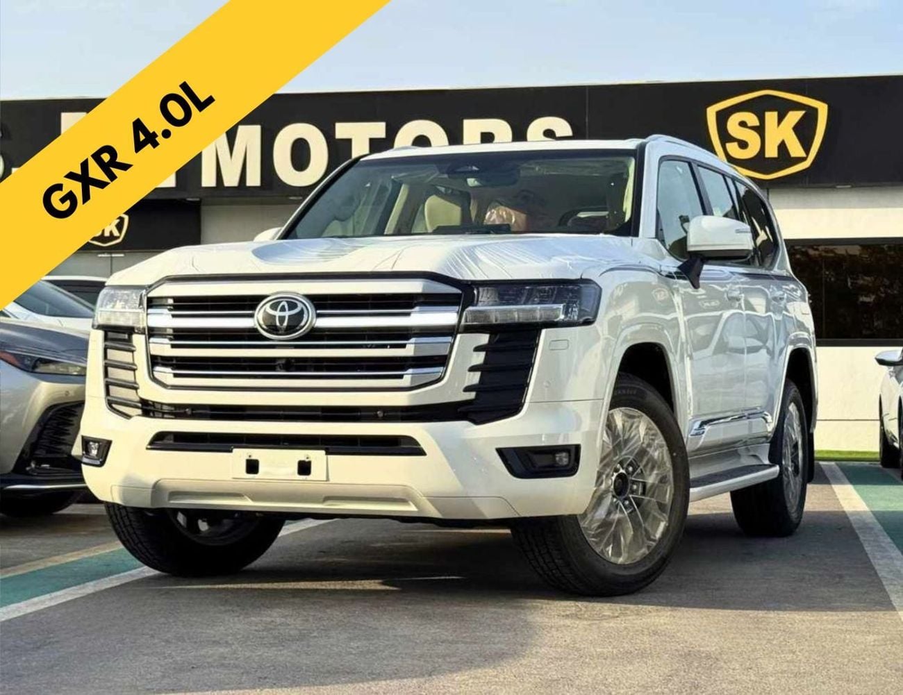 تويوتا لاند كروزر GXR HIGH OPTION WITH RADAR || 4.0L PETROL V6/ 360*CAMERA HDS UP DSPLY/SOFT CLOSE DOOR (CODE#GXR4OM)