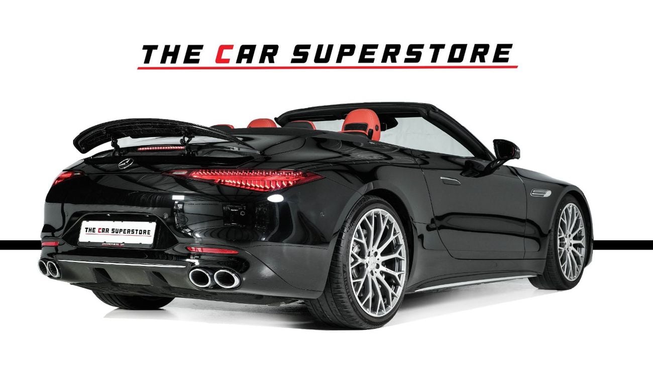 Mercedes Benz SL43 AMG Warranty & Service Contract Available-Low Mileage-Piano Black Trim