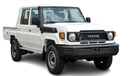 Toyota Land Cruiser Pick Up ECTGEN007 - 2025 Toyota LC79 Double Cab Pick Up - 4.2L Diesel Manual - White