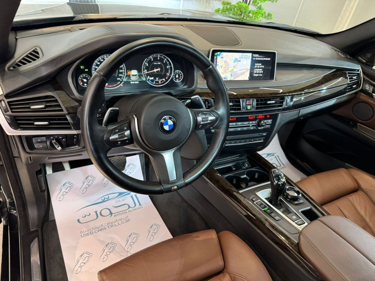 بي أم دبليو X5 50i Luxury 4.4L (7 Seater) AMAZING BMW X5 V8 || 7 SEATS || FULL OPTIONS || GCC II ACCIDENTS FREE I|