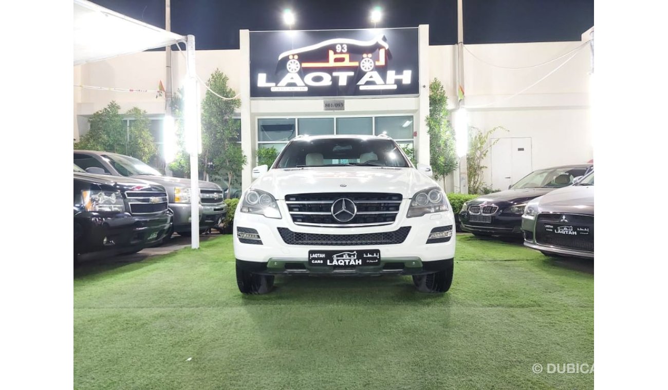 Mercedes-Benz ML 350 Mercedes models 2011 GCC full options white coulour sunroof good condition