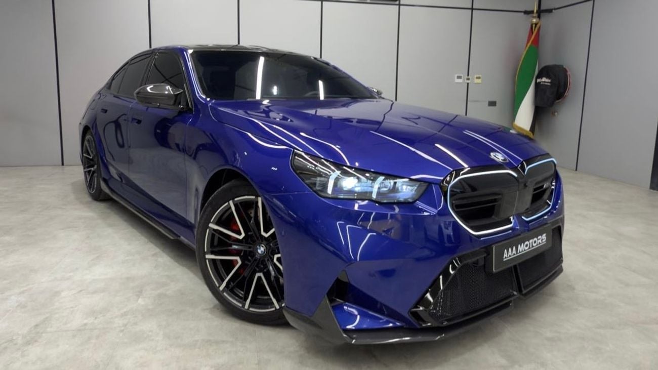 BMW M5 MASTERCLASS | GCC | 3 years warranty and service contract