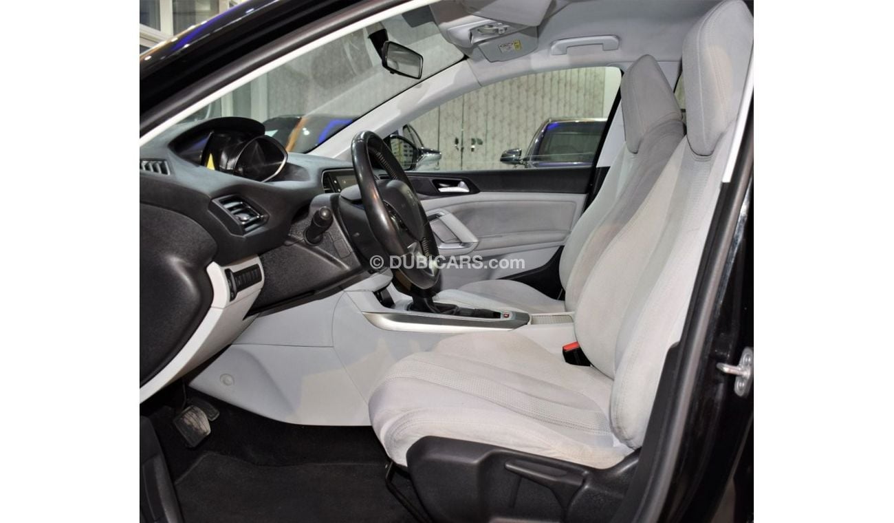 Peugeot 308 EXCELLENT DEAL for our Peugeot 308 TURBO 2015 Model!! in Black Color! GCC Specs
