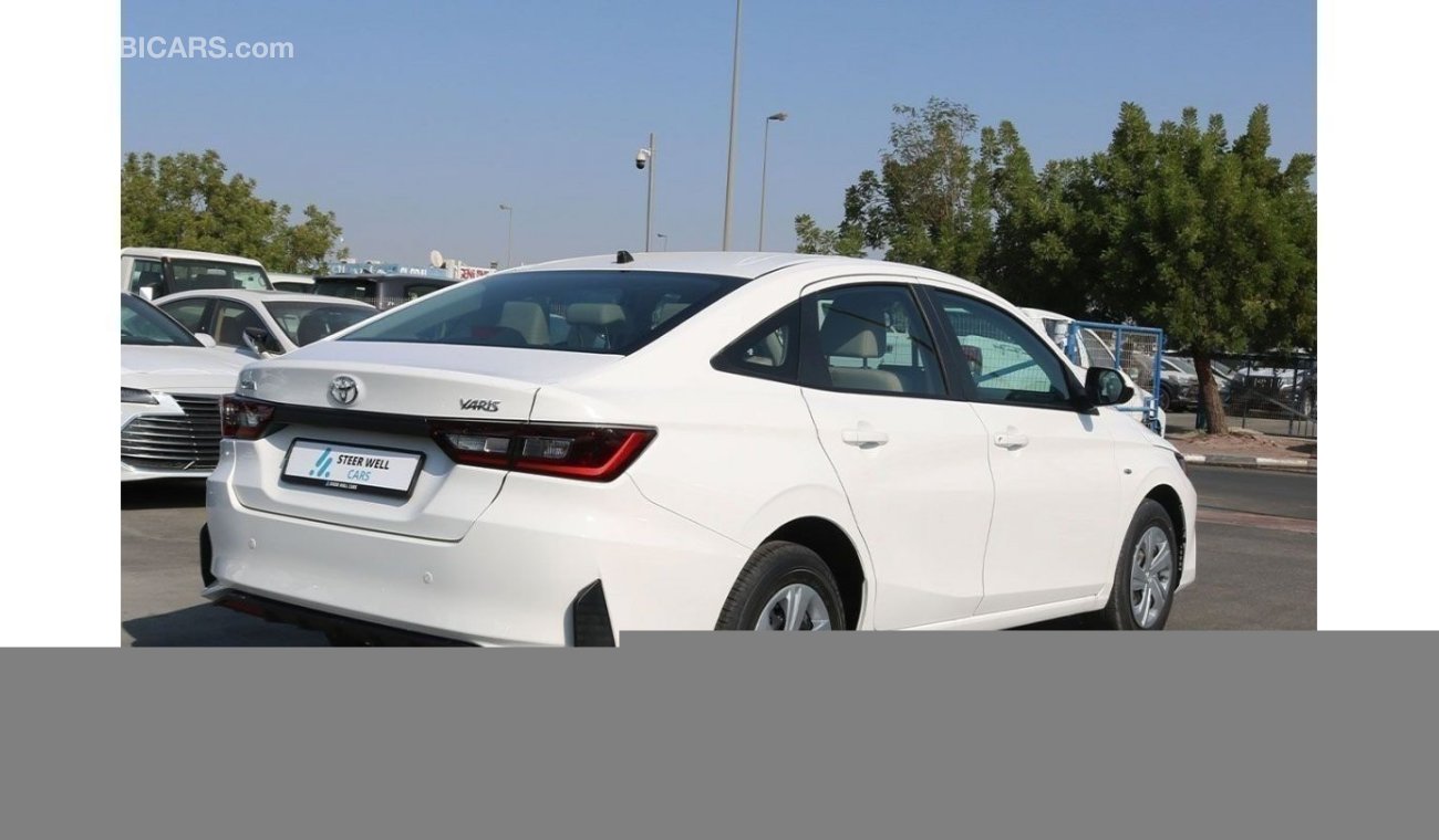 تويوتا يارس LOWEST PRICE GUARANTEED 2023 | 1.5L E 4-CYL 16V DOHC DUAL-VVTi WITH REAR PARKING SENSORS -FWD FABRIC